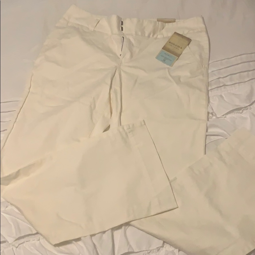 Modern fit, boot cut stretch pants by Sonoma